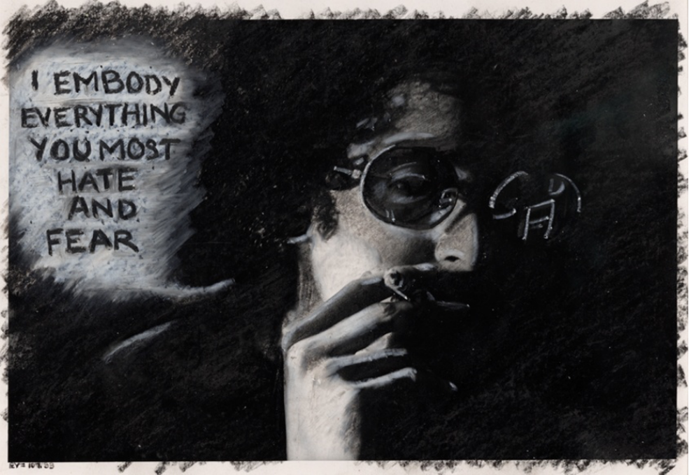 Adrian Piper, The Mythic Being, 1973 (Film Still)